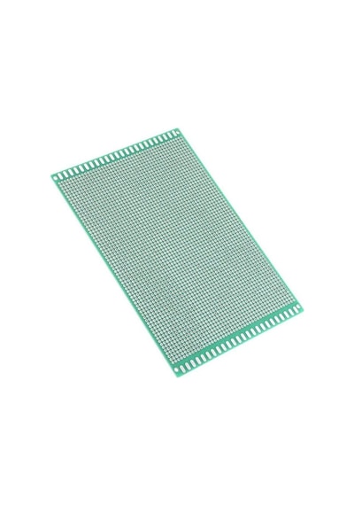 12x18 Çift Taraflı Delikli Pertinax Plaket