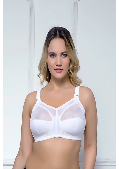 Moonlight Dantelli Minimizer Toparlayıcı Sütyen Balensiz 2128 Ten Rengi Ten