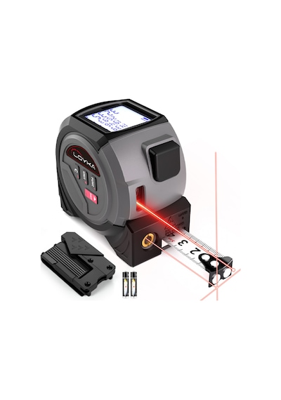 Tp40 Lazer Mesafe Ölçerli Şerit Metre 40m + 5m 40 M