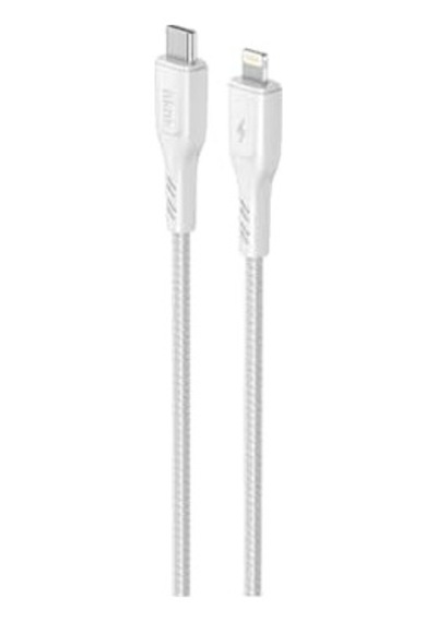 Knıt 30w Hızlı Şarj Destekli, Type-c To Lightning Şarj Ve Data Aktarım Kablosu, 1 Metre, Beyaz
