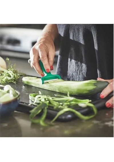 Premium Ürün Fonksiyonel Ergonomik Pratik Sebze Soyucu Sert Plastik Oynar Başlık Soyacak Yeşil Diğer