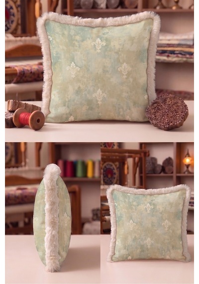 Vintage Damask Zarif Saçaklı Yastık Kılıfı-klasik Motifli Country Mint Vizon Püsküllü Kırlent Kılıfı Kayıp Ufuk Opal Vintage Damask Zarif Saçaklı Yastık Kılıfı-klasik Motifli Country Mint Vizon Püsküllü Kırlent Kılıfı Kayıp Ufuk Opal
