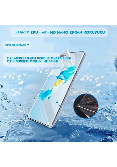 One Plus 3t Uyumlu Nano Ekran Koruyucu Ultra İnce Af Epu - 0.25 Mm Hd Starex