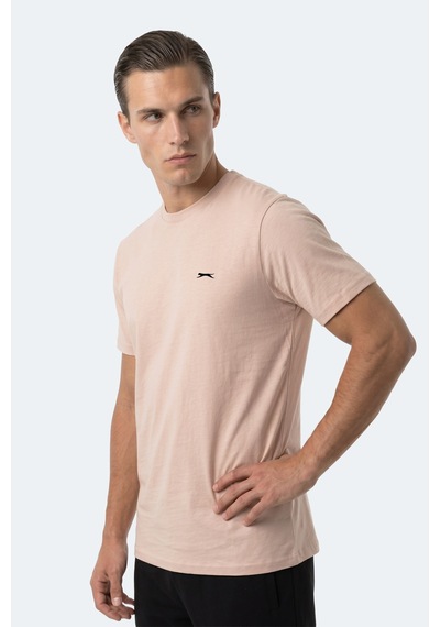 Slazenger Rosalva T Erkek Pamuklu Taş Gri Tişört