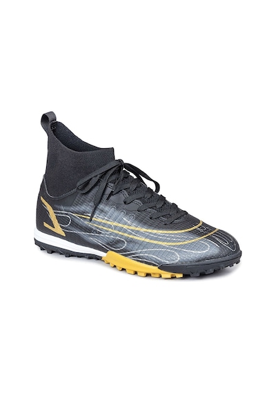 Jump 29677 Çocuk Çoraplı Halısaha Ayakkabı Siyah Siyah - Beyaz
