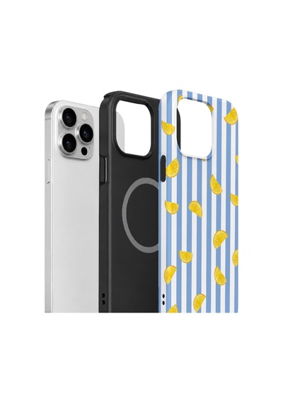 iPhone Uyumlu15 Pro Max Valestra Çift Katmanlı Magsafe Kılıf Lioria