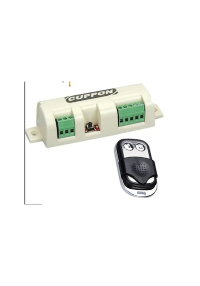 Cuppon Sn-32 220V Panjur Alıcısı 1Adet Kumanda -Kepenk Alıcısı