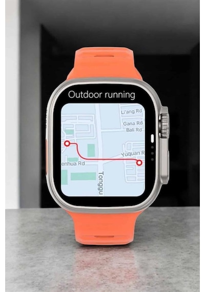 Akıllı Saat Gps, Sağlık Ve Uyku Takibi Arama Cevaplayan Bluetooth Bağlantılı Kopya