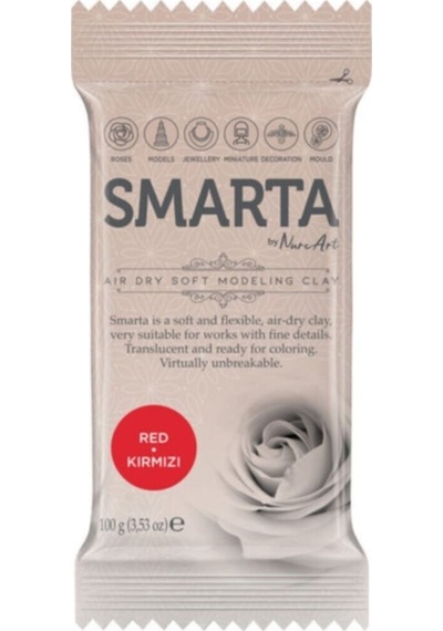 Smarta Modelleme Hamuru 100 Gr. Kırmızı N11.4455