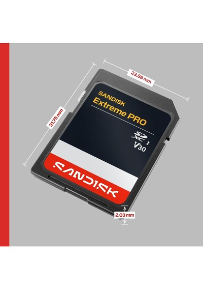 Sandisk Extreme Pro Sd Uhs-ı 128gb Sd 250mb/s R / 120mb/s W