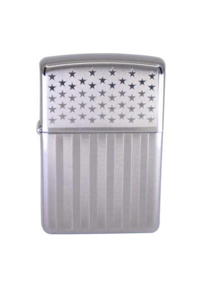 Zippo Ice Black U.s.a Flag Dizayn Çakmak