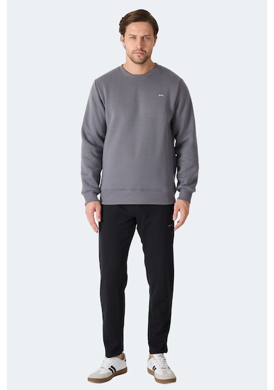 Slazenger Megar I Erkek Gri Sweatshirt Gri