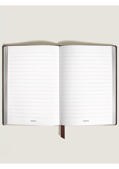 Montblanc Sartorial Deri Orta Boy Defter 134768 Antrasit