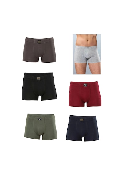 Anıt 6'Lı Rahat Kesim Pamuk Erkek Boxer Külot Comfortable 001