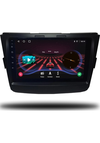 Multimedyam Ssangyong Musso Android Carplay Multimedya 2018+ 4 Gb Ram + 32 Gb Hafıza + 4 Çekirdek
