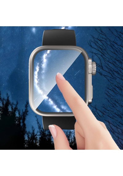 Huawei Watch Fit 3 Watch Ultra Görünümlü Kasa Dönüştürücü Ekran Koruyucu 33