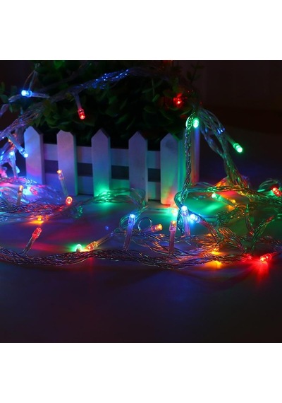 Rgb Led Işık, Pirinç Led 10 Metre, 100 Ledli Yılbaşı Ağaç Işığı