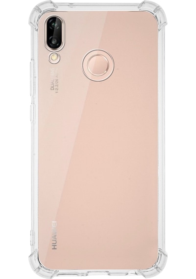 Huawei P20 Lite Uyumlu Kapak Şeffaf Airbag Köşe Korumalı Antishock Silikon Kılıf
