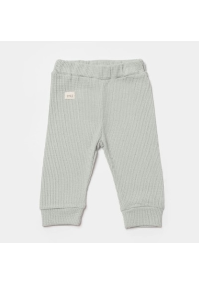 Bibaby Organik Pantolon Waffle Smile Mint-11301 Mint