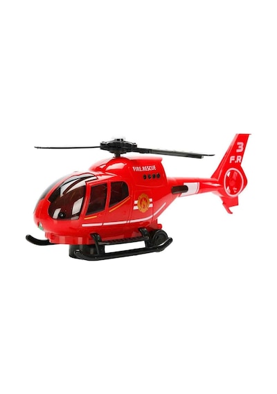 Sesli Ve Işıklı Projeksiyonlu İtfaiye Helikopteri 30 Cm