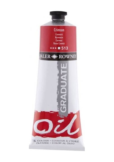 Daler Rowney Graduate Yağlı Boya 200 ML 513 Crimson
