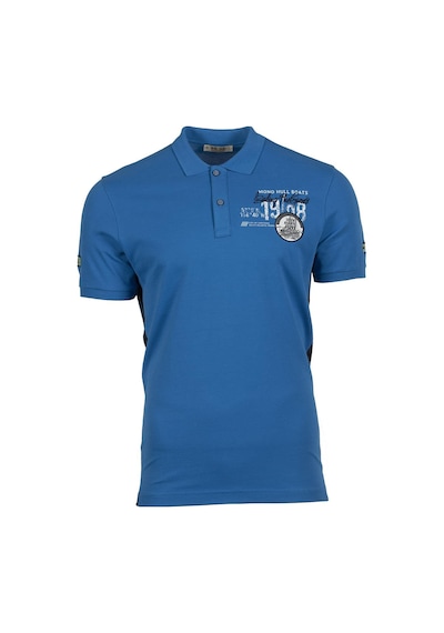 AR-MA Arma Erkek Slim Fit Polo Yaka Tişört Y9tyo7985 Mavi