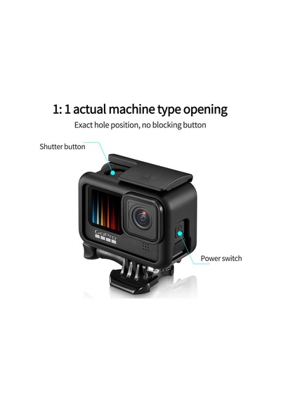 Sanger Go219 Gopro Hero 9 Black Çerçeve Frame Siyah