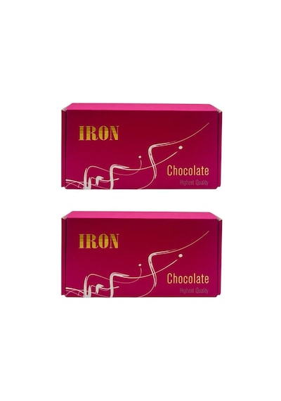 Iron Bitkisel İçerikli Toz Çikolata-2 Li Set 100 g