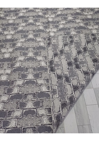 Savan Dokuma Halı Örtüsü 9m² 240 340 Gri