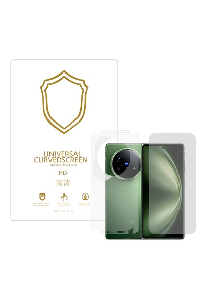 Microcase Vivo X Fold 5 İle Uyumlu Full Tpu Ön Arka Ve Yan 360 Nano Koruma- Ekm116