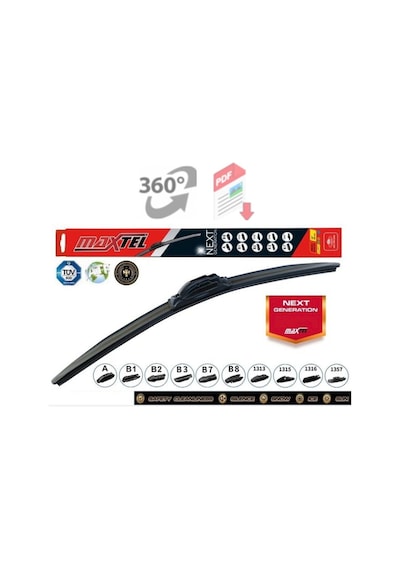Muz 10aparat Yeni N Nesil 19inc Silecek 480mm Adet