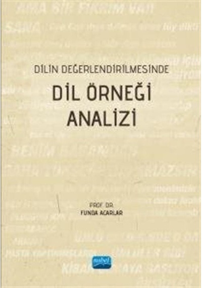 Dilin Değerlendirilmesinde Dil Örneği Analizi / Funda Acarlar