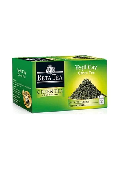 Beta Tea Green Tea Süzen Poşet Çay  20 x 1.5 G
