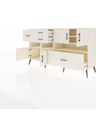 Hyperion Konsol 5 Raflı 4 Çekmeceli 4 Kapaklı 176x44x99 Aytaşı-ay Aytaşı-aytaşı Hyperion Konsol 5 Raflı 4 Çekmeceli 4 Kapaklı 176x44x99 Aytaşı-ay Aytaşı-aytaşı