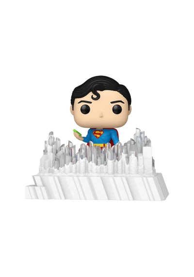 Funko Pop Dc Deluxe: Superman With Crystal 1978