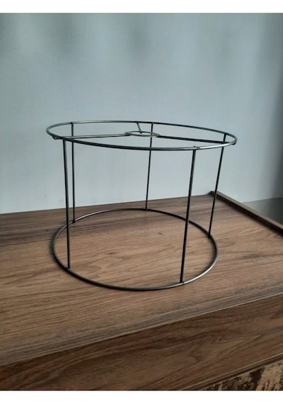 Abajur Ve Lambader Teli Çemberi 40 Cm Çap-30 Cm Çap Ve 20 Cm Çap 3 Adet Ham