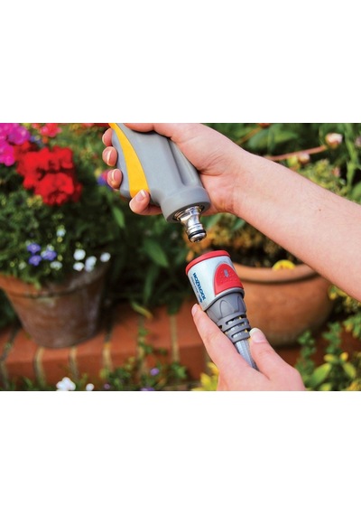 Hozelock 2035H Metal Pro Hortum Bağlantısı Stoplu 1/2"