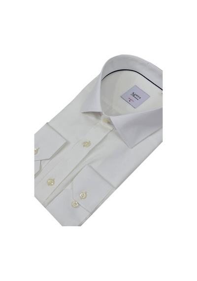 Erkek Slim Fitt Uzun Kol Kulplu Gömlek 2396 Bgl-st04379 Ekru
