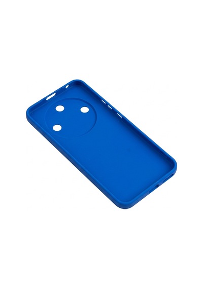 Kilifone - Honor Magic 8 Lite 5g Uyumlu Kılıf Mat Esnek Biye Silikon Kapak - Mavi - T40999