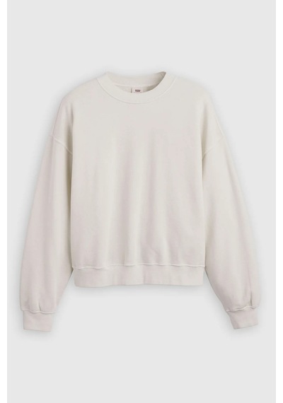 Levi's French Terry H225 Chateau Grisi Vintage Kesim Geniş Sweatshirt Krem
