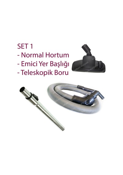 Arçelik Uyumlu S 6960 Süpürge Hortumu Emici Başlığı Fırçası Borusu