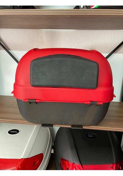 35 Litre Motosiklet Çantası Kırmızı