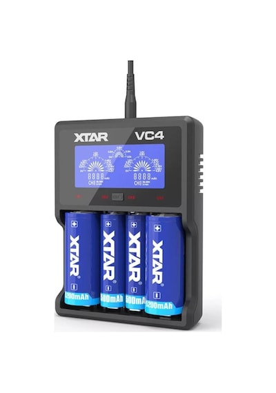 Xtar Vc4 Dörtlü Li-ion / Nı-cd / Nı-mh Pil Şarj Cihazı