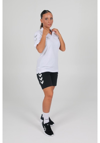 Hummel Armin Pamuklu Polo Yaka Tişört Beyaz