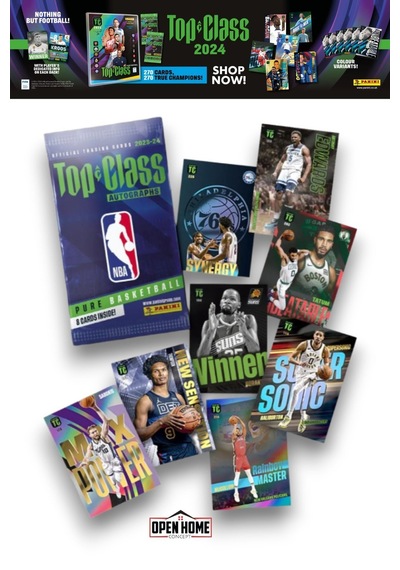 Panini Nba Top Class 2024 Koleksiyonluk Basketbolcu Kartları + 48 Paket 384 Adet Kart