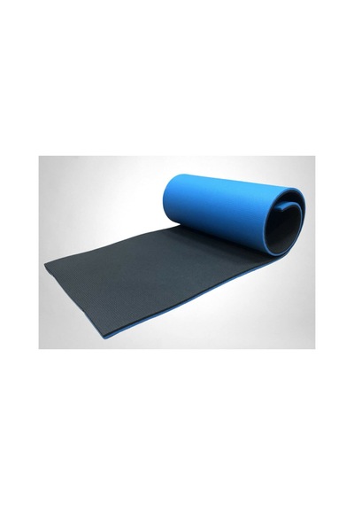 Chermik Pratik Kullanım 10 Mm Pilates Minderi Yoga Matı 180x60 Cm Mavi