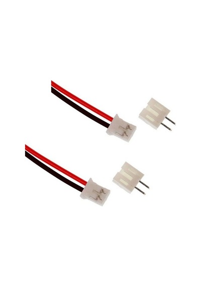 50 Adet 2mm 2 Pin Çift Taraflı Jst Ph Konnektör 30cm Kablolu