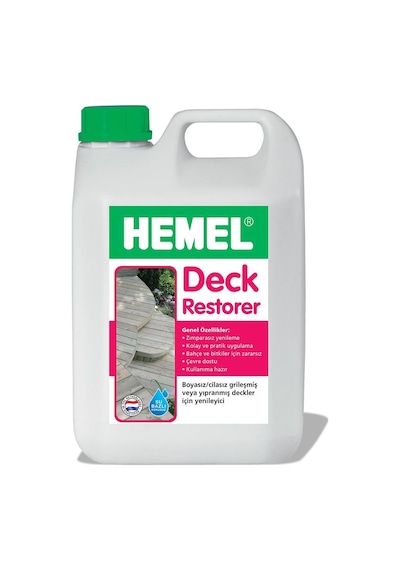 Hemel Deck Restorer - Deck Temizleyici ( 2.5 Lt )