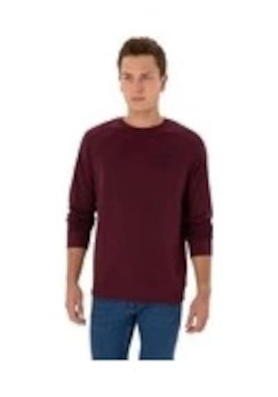 Us Polo Assn. U.s. Polo Assn. Erkek Sweatshirt Vr177 Modern Bordo