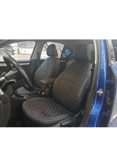 Skoda Octavia Araca Özel Deri Oto Koltuk Kılıfı (398680188)